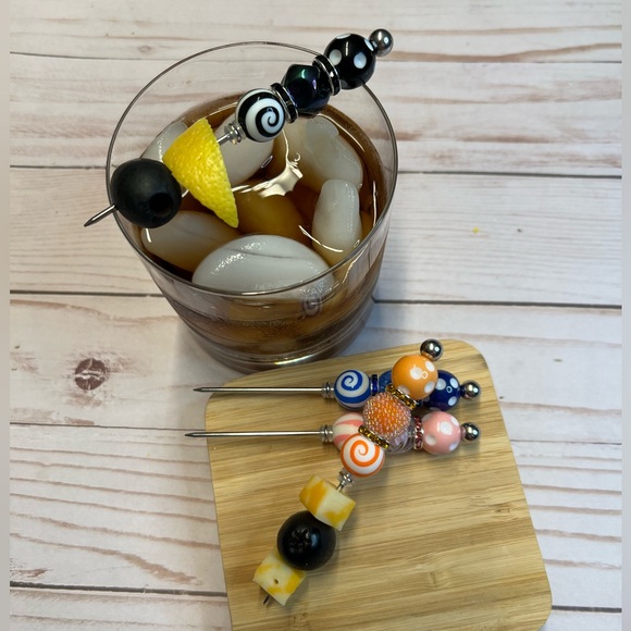 Beaded Cocktail Picks - Picture 3 of 10